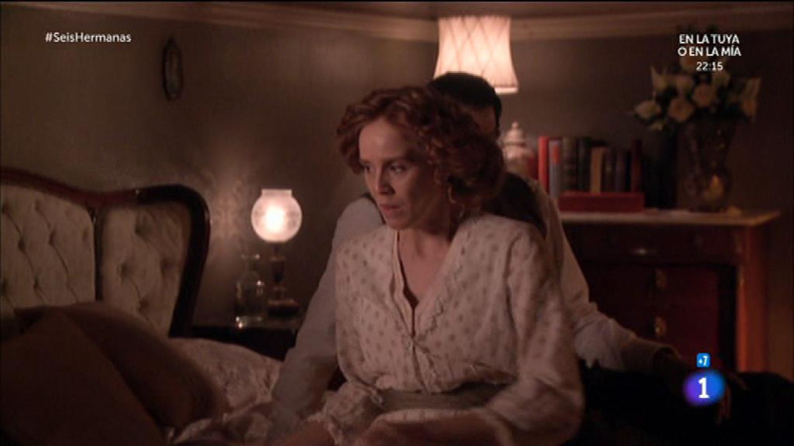 Seis Hermanas - Luis apunto de pillar a Francisca escapándose