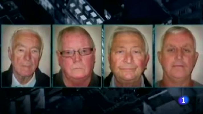 Telediario 1 - Condenados los 'jubilados' que perpetraron el mayor robo en la historia de Inglaterra