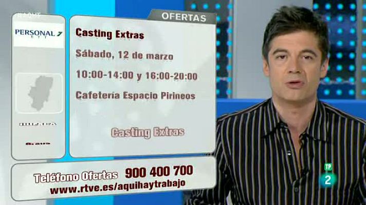 Aquí hay trabajo - Casting para extras