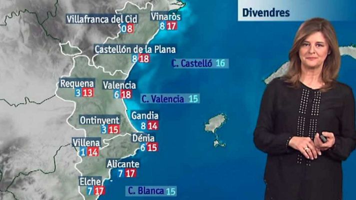 L'informatiu - Comunitat Valenciana - El tiempo en la Comunidad Valenciana - 10/03/16