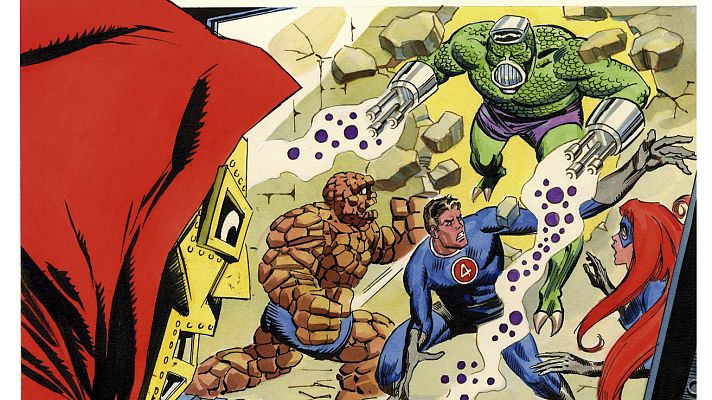 Telediario 1 - 'Superhéroes con Ñ', un homenaje a los dibujantes españoles