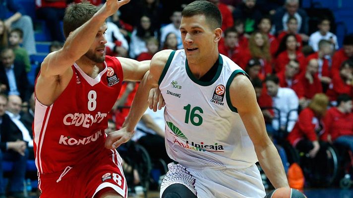 Telediario 1 - Cedevita Zagreb 78-91 Unicaja