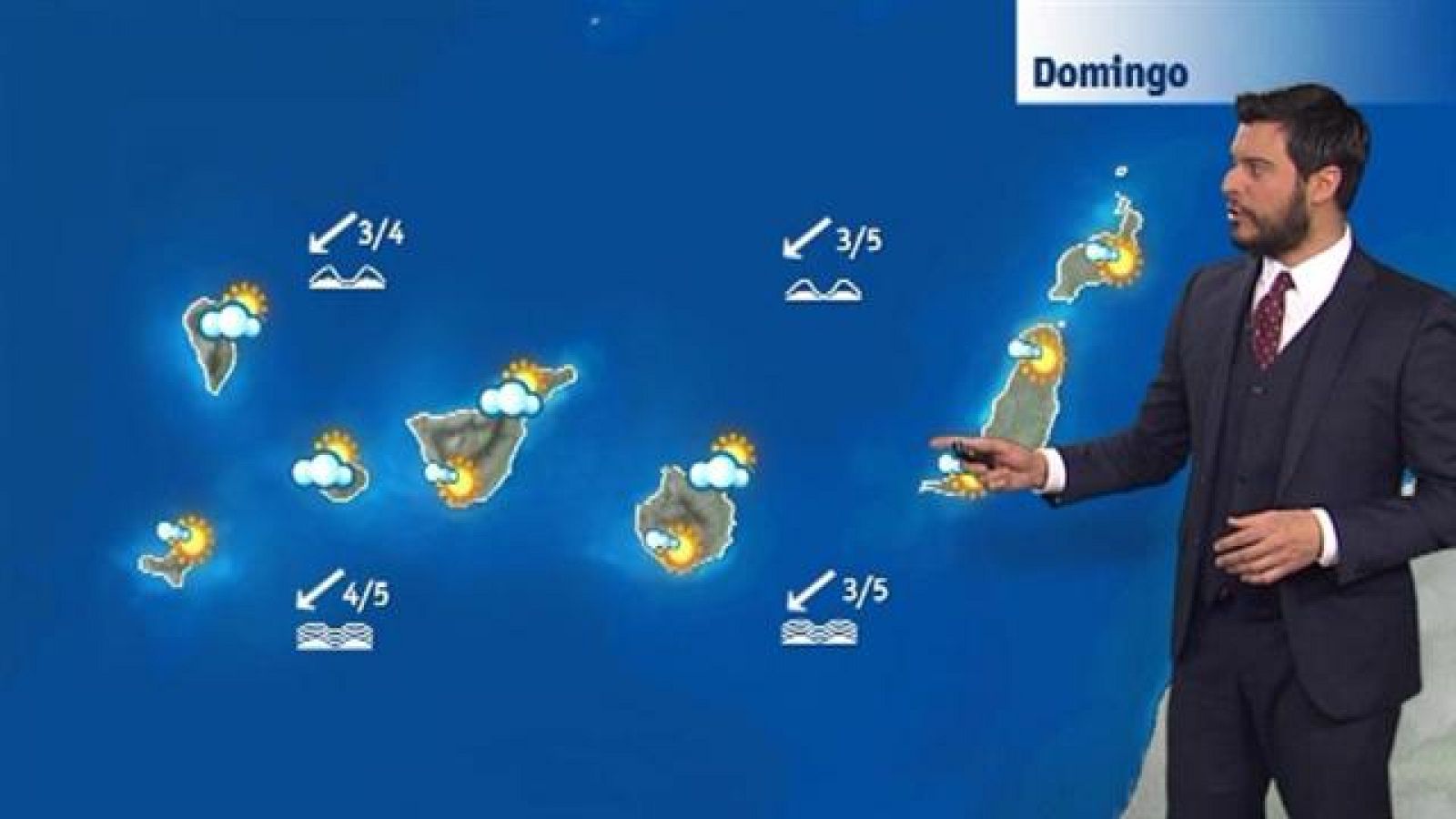 El tiempo en Canarias - 13/03/2016