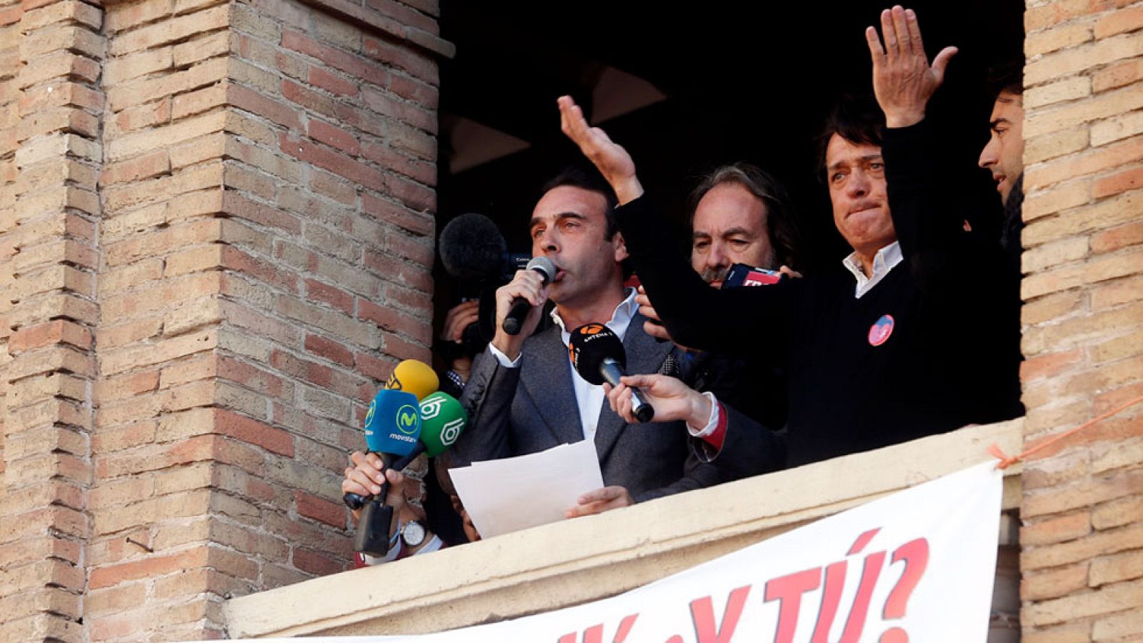 Manifestación en Valencia en defensa de la tauromaquia