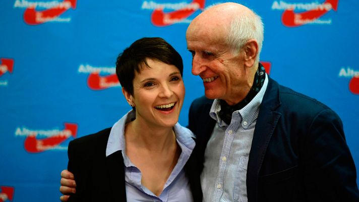 Telediario 1 - Las urnas castigan a la coalición de Merkel e impulsan el populismo de derechas