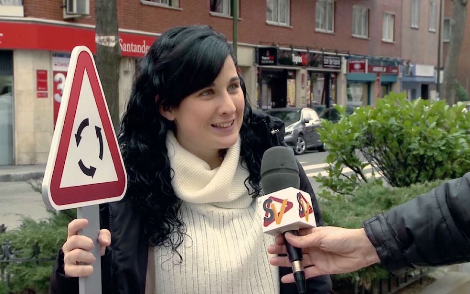 'Señal' - Intersección con circulación giratoria