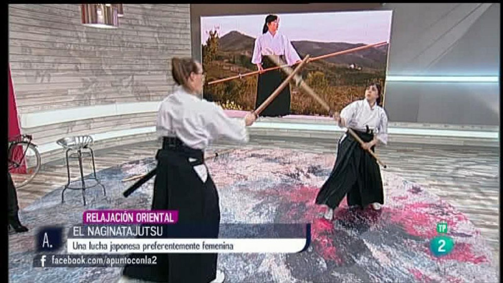 A punto con La 2 - Relajación oriental - El naginatajutsu