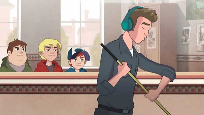 Cuatro amigos y medio - El extraño caso de Daniel, el conserje - RTVE.es - Cuatro amigos y medio | Ver