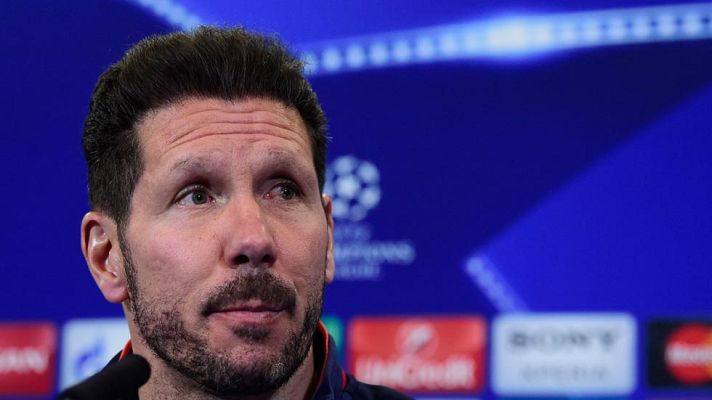 Telediario 1 - Simeone: "Espero una gran respuesta"