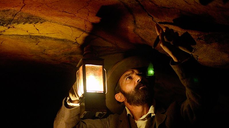 Así se reconstruyó la cueva en la Neocueva para el rodaje de 'Altamira'