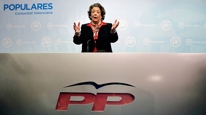 Telediario 1 - Qué se conoce del presunto blanqueo de dinero en el PP de Valencia