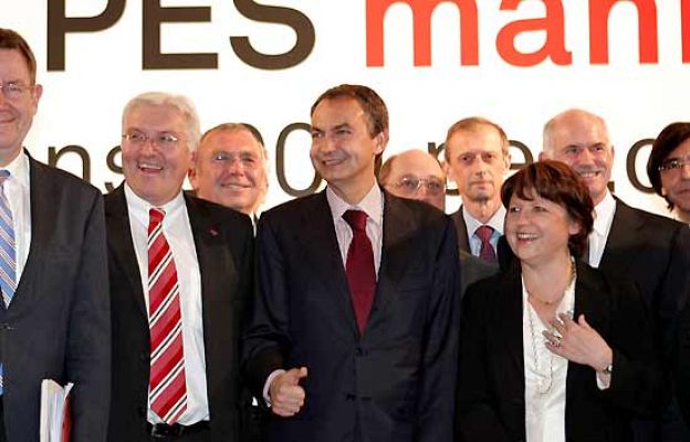  - Zapatero con los PS europeo