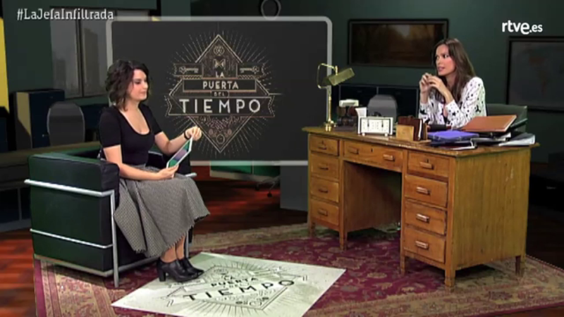 La puerta del tiempo - Mar Saura, "la jefa infiltrada", supera el interrogatorio de los minist�ricos