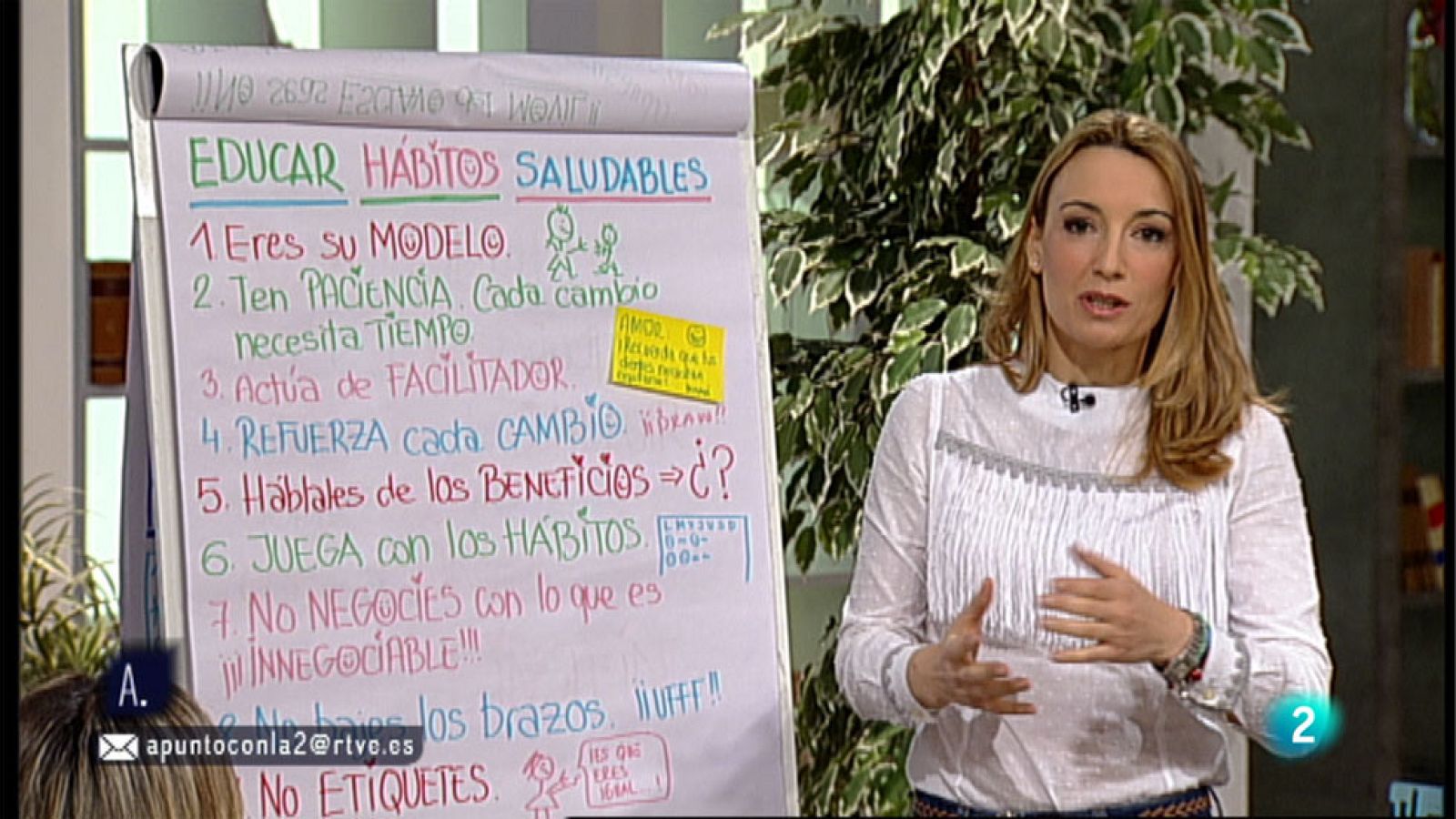 A punto con La 2 - A punto para vivir - Niños y hábitos saludables