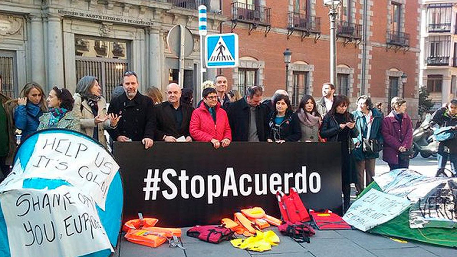 Las ONG piden al Gobierno español el rechazo "incondicional" del preacuerdo entre la UE y Turquía