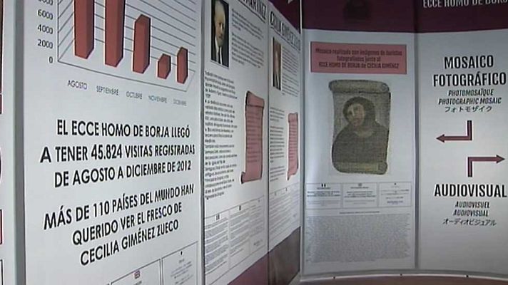 Telediario 1 - Borja inaugura el centro de interpretación del famoso 'Ecce Homo'