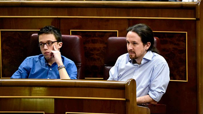 Telediario 1 - Podemos niega que Errejón vaya a dimitir y convoca a sus líderes territoriales