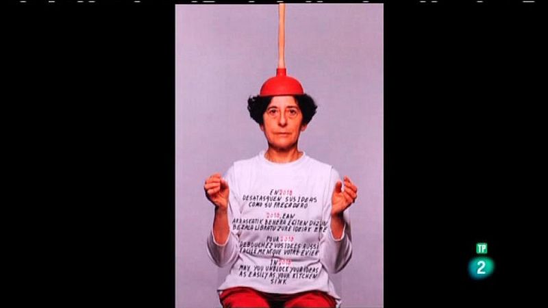 Atención obras - Esther Ferrer, veterana en vanguardia