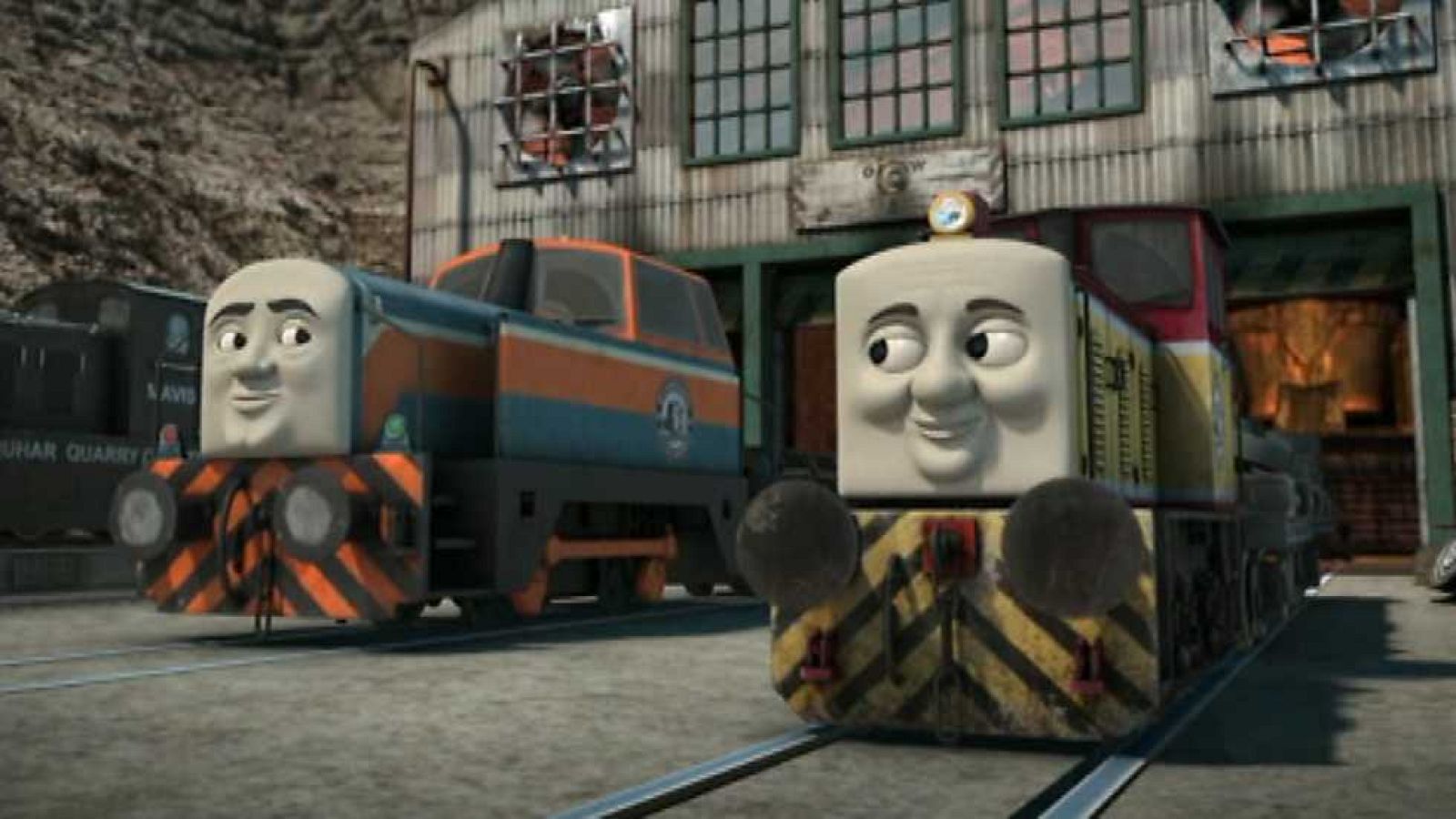 Den y Dart - Thomas y sus amigos | Ver