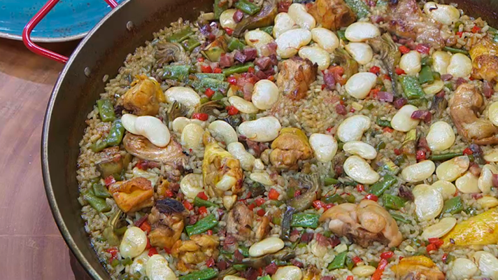 RTVE Cocina - Receta de paella valenciana 100x100 Torres