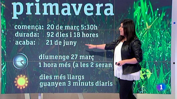 L'Informatiu - El temps - 18/03/2016