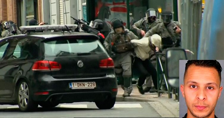 Informativo 24h - Salah Abdeslam, herido y detenido en Bruselas tras una macrooperación antiterrorista en Molenbeek