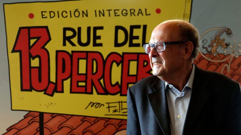 Francisco Ibáñez ha cumplido 80 años y sigue en plena actividad