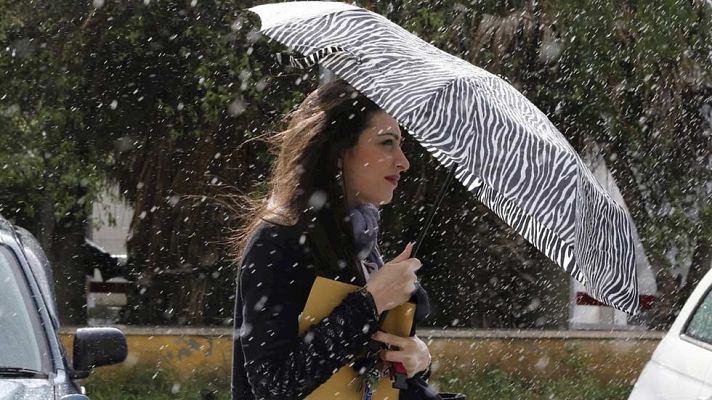 El tiempo - Chubascos intermitentes en gran parte de la Península