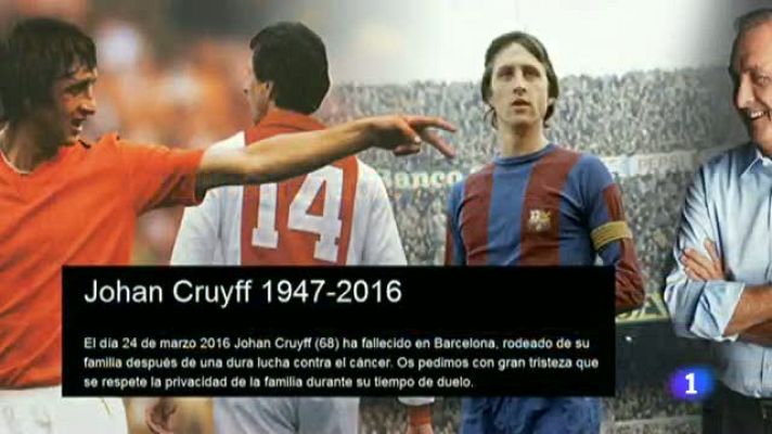 L'Informatiu - L'informatiu - Johan Cruyff - 24/03/2016