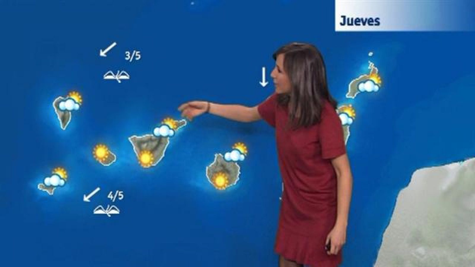 El tiempo en Canarias - 24/03/2016