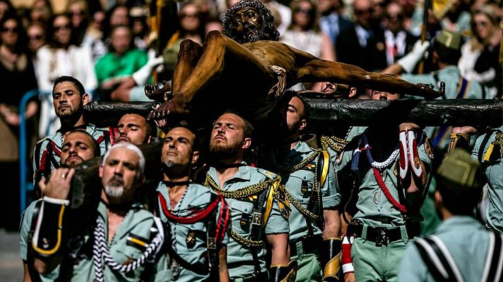 Telediario 1 - Jueves Santo cargado de procesiones en toda España