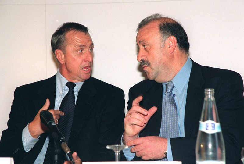 La muerte de Cruyff conmociona a la selección española