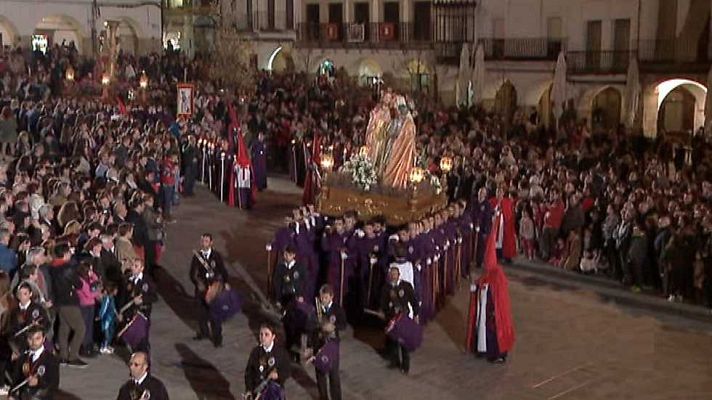 Semana Santa en RTVE - Procesiones de la Vera Cruz y del Cristo del Amor