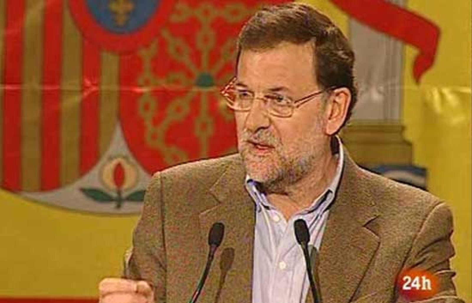 Rajoy afirma que la sociedad española derrotará a ETA | Ver