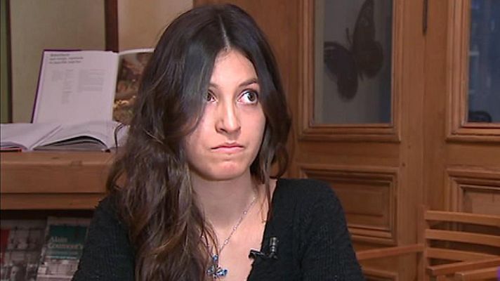 Telediario 1 - Maria José Roca, testigo del atentado en Zaventem, Bruselas: "Pensé que me iban a atravesar balas"