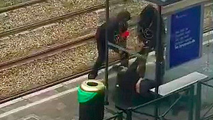 Telediario 1 - Nueve detenidos en las redadas llevadas a cabo en Bruselas contra el terrorismo