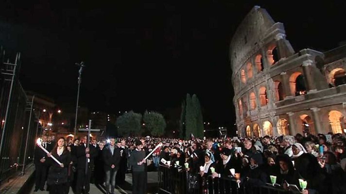Semana Santa en RTVE - Via Crucis desde Roma