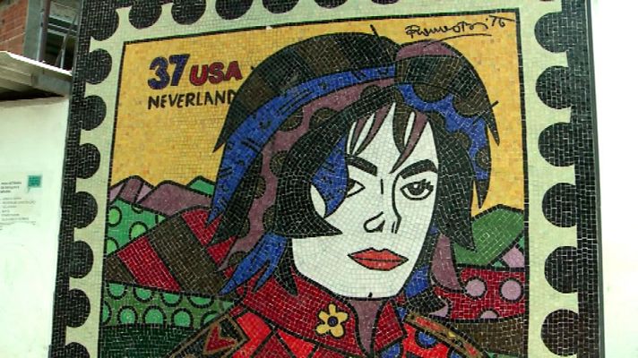 Telediario 1 - La favela de Michael Jackson