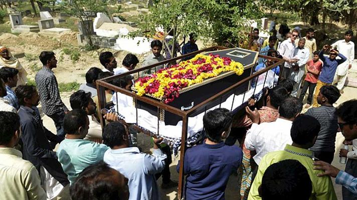 Telediario 1 - Las fuerzas de seguridad de Pakistán detienen a 50 personas por el atentado de Lahore