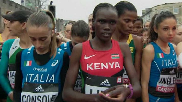 Atletismo - Campeonato del mundo: media maratón (carrera fem.y masc.)