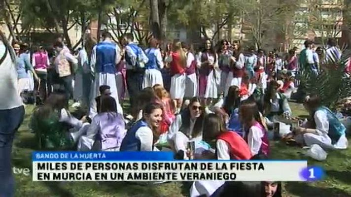 Noticias Murcia - La Región de Murcia en 2' - 29/03/2016