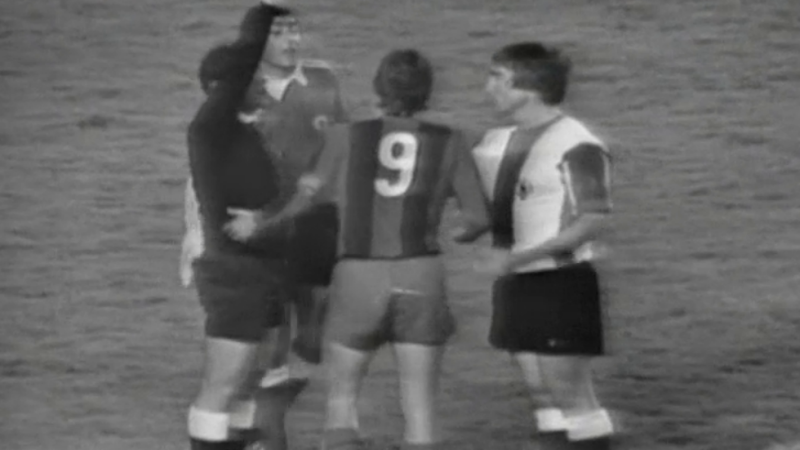 FC Barcelona - Hrcules. Retransmisin del partido de liga 1976/1977