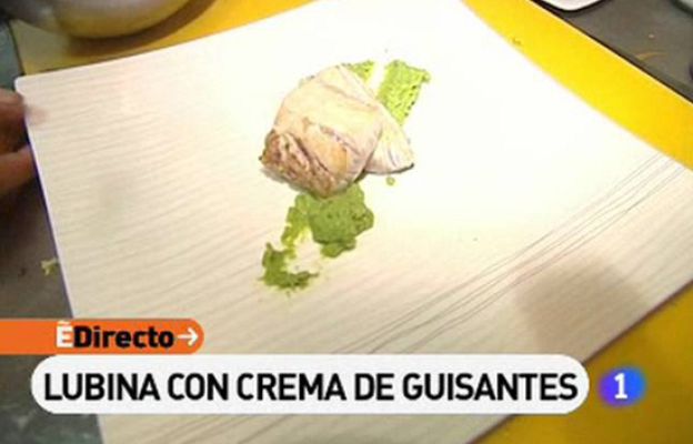 RTVE Cocina - Lubina de crema con guisantes