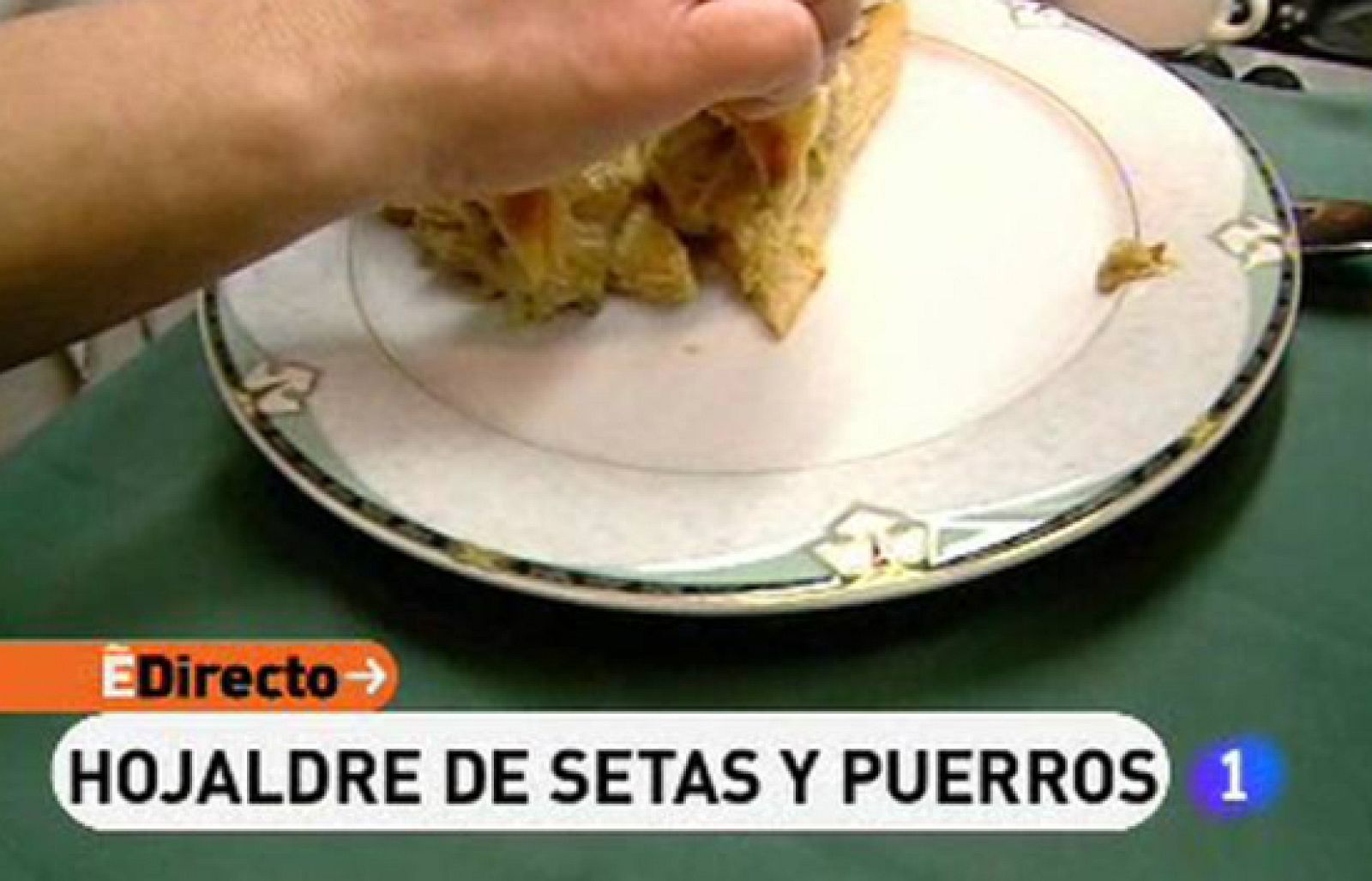 España Directo - Hojaldres de setas y puerros - RTVE Cocina | Ver