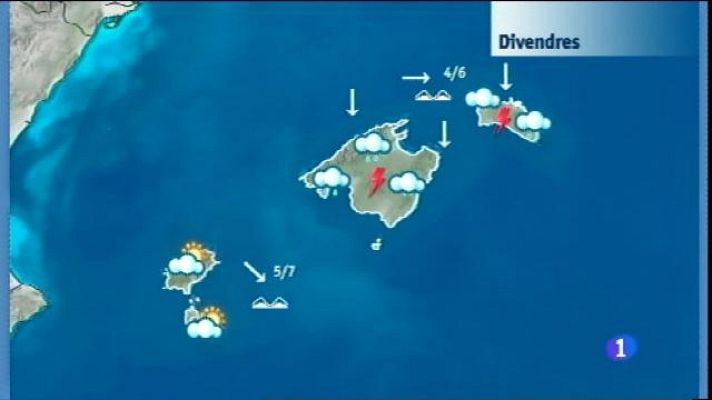 Informatiu Balear - El temps a les Illes Balears - 31/03/16
