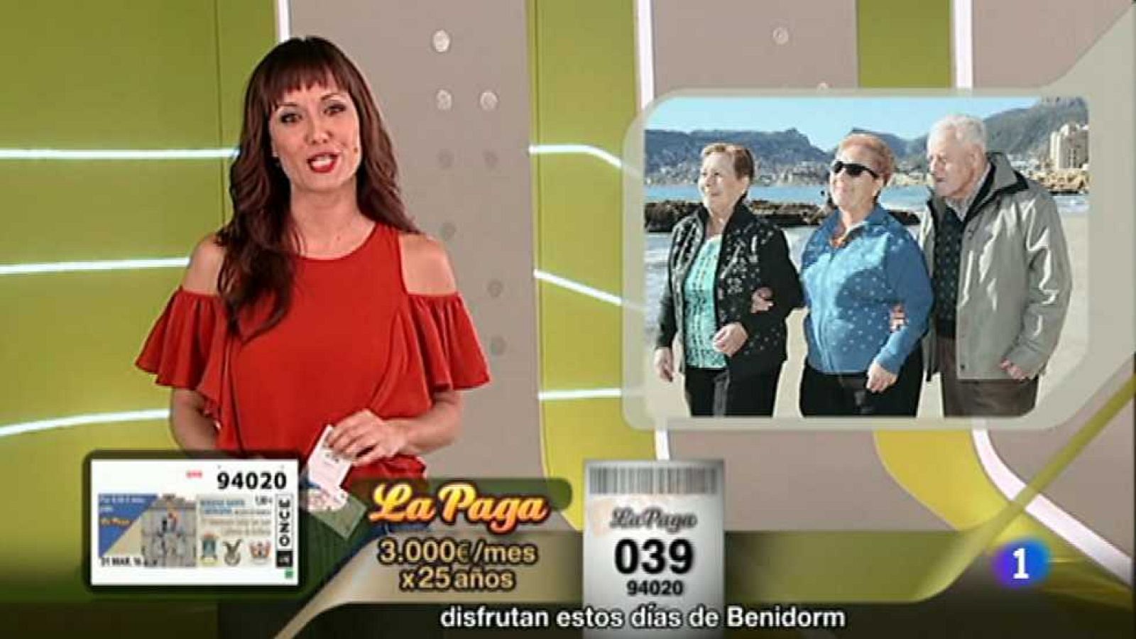 Sorteo ONCE - 31/03/16 - ver ahora