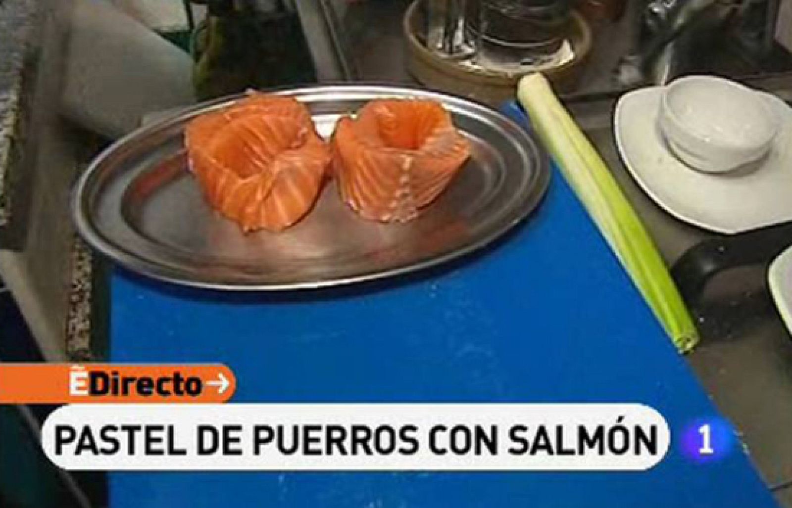España Directo - Pastel de puerros con salmón - RTVE Cocina | Ver