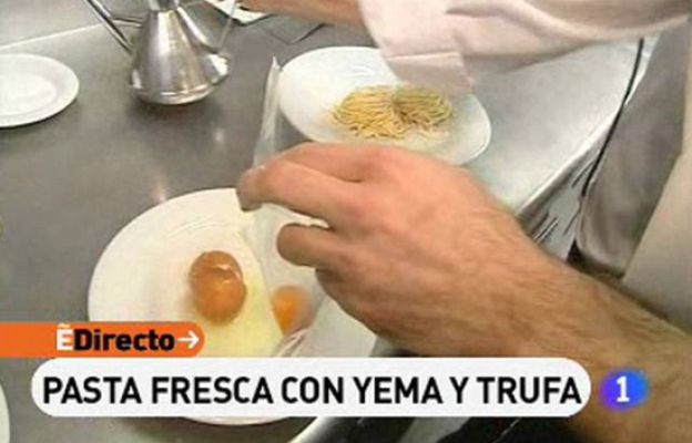 RTVE Cocina - Pasta fresca con yema y trufa