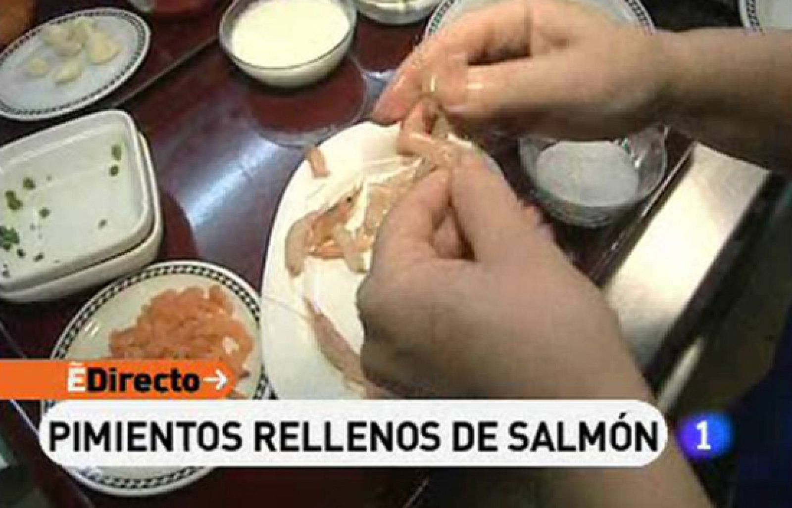 España Directo - Recetas: Pimientos rellenos de salmón - RTVE Cocina | Ver