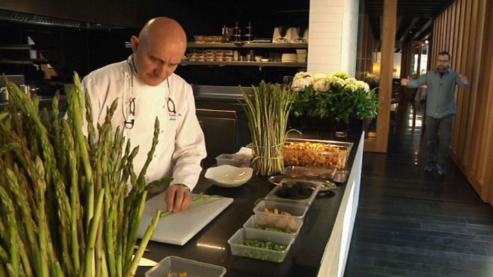 Aquí la Tierra - Cocinamos en el restaurante Atrio